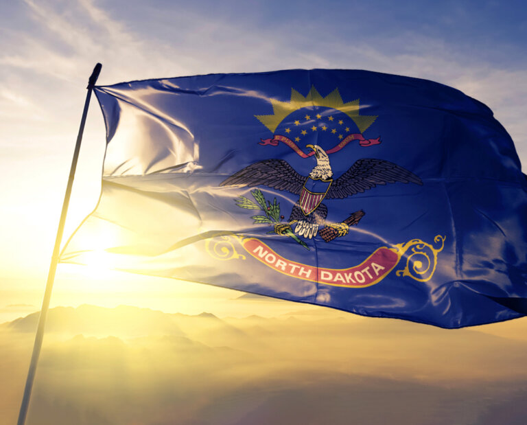 State flag of North Dakota