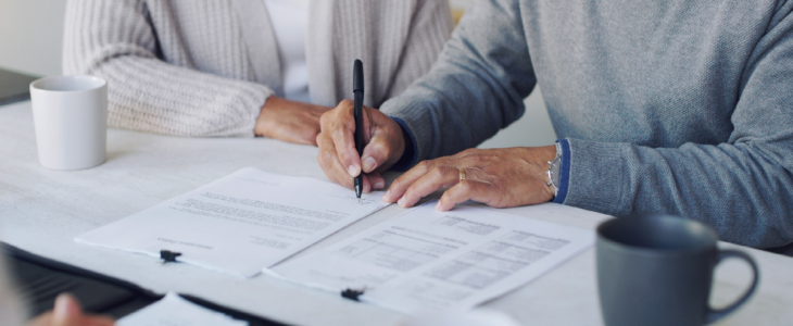Elder couple estate planning