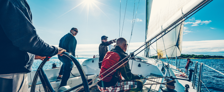 Men on a boat